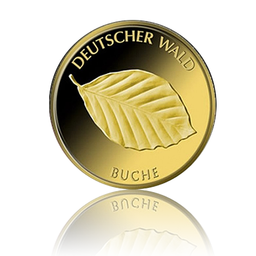20 Euro Deutschland Buche 1/8 Oz Gold 2011