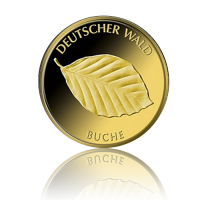 20 Euro Deutschland Buche 1/8 Oz Gold 2011