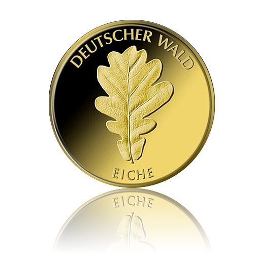 20 Euro Deutschland Eiche 1/8 Oz Gold 2010
