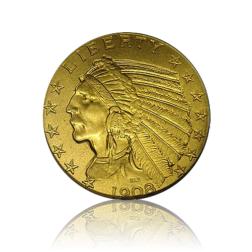 USA Indian Head Gold - 5 Dollars